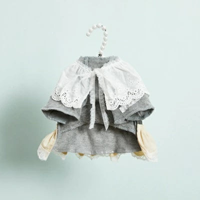 ルイスドッグ louisdog Grey Romance Dress【小型犬 犬服 ドッグウエア ウエア ワンピース ドレス スカート チュチュ ノースリーブ セレブ】