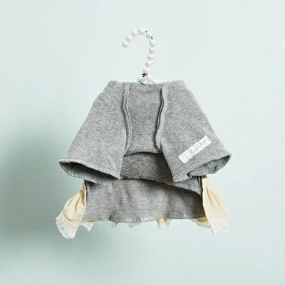 ルイスドッグ louisdog Grey Romance Dress【小型犬 犬服 ドッグウエア ウエア ワンピース ドレス スカート チュチュ ノースリーブ セレブ】