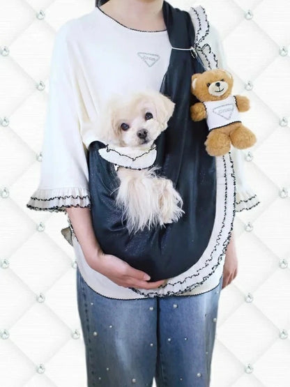 サーカスサーカス circus circus ★先行予約4月中旬〜下旬入荷★frilly shoulder carry(CCB-0073)【オーナー用 ママ用 スリングバッグ スリング キャリー】