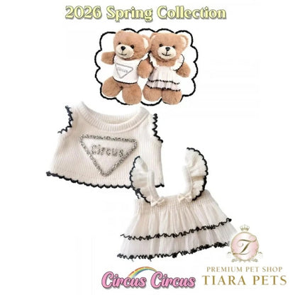 サーカスサーカス circus circus ★先行予約4月上旬入荷★frilly doll(CCZ-0074)【アクセサリー トイベア ドールチャーム 着せ替え用ウェア タンク ワンピ】