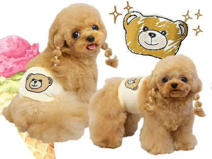 サーカスサーカス circus circus ★先行予約4月上旬入荷★gelato bear マナーベルト(CCM-0028)【小型犬 ドッグウエア ウエア マナーベルト お散歩】