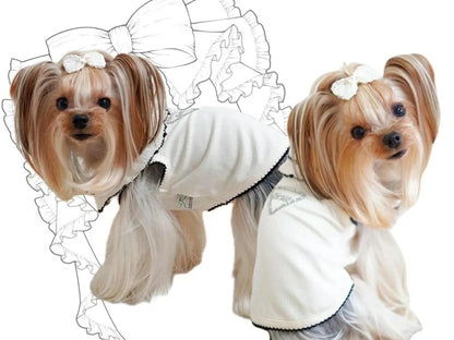 サーカスサーカス circus circus ★先行予約4月上旬入荷★frilly(CCW-0296)【小型犬 ドッグウエア ウエア トップス ワンピース】