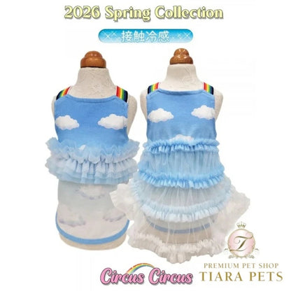 サーカスサーカス circus circus ★先行予約4月上旬入荷★Cotton Cloud(CCW-0295)【小型犬 ドッグウエア ウエア トップス ワンピース】