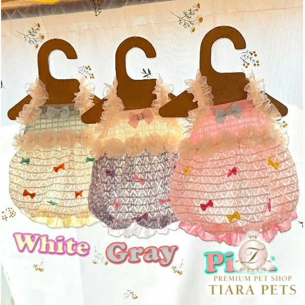 J&Kアニマルズ J&K animals☆予約受付中☆リボンガーリー ワンピース【犬服 ドッグウエア ウエア ワンピース ドレス スカート】