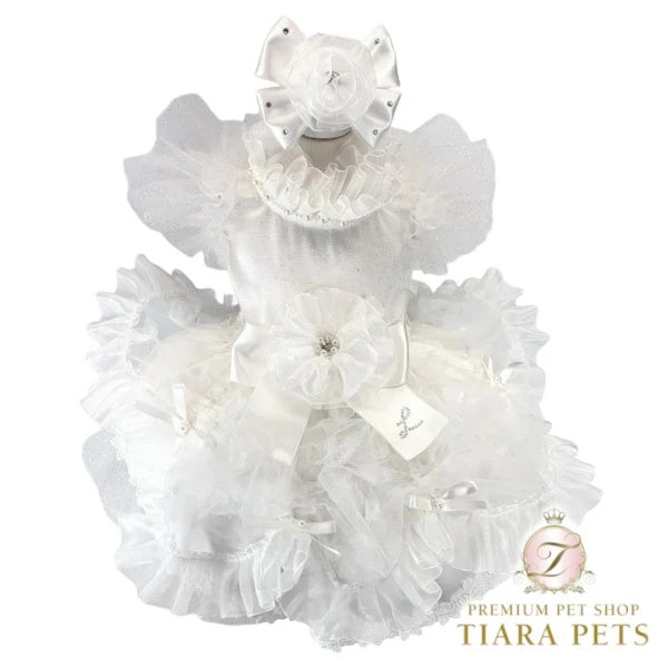 リュクスバーディ Luxe birdie シュロードレス【小型犬 犬服 ドッグウエア ウエア ドレス ワンピース スカート セレブ】
