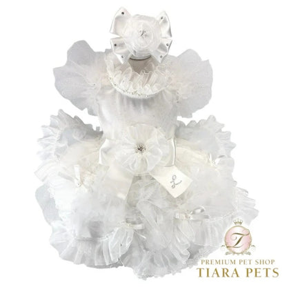 リュクスバーディ Luxe birdie シュロードレス【小型犬 犬服 ドッグウエア ウエア ドレス ワンピース スカート セレブ】