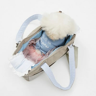 ルイスドッグ louisdog Shirt Day Shoulder Bag/Solid【小型犬 犬用 キャリーバッグ トートバッグ 鞄 かばん セレブ】