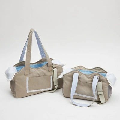 ルイスドッグ louisdog Shirt Day Shoulder Bag/Solid【小型犬 犬用 キャリーバッグ トートバッグ 鞄 かばん セレブ】