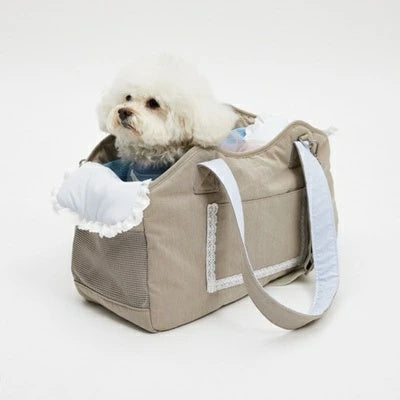 ルイスドッグ louisdog Shirt Day Shoulder Bag/Solid【小型犬 犬用 キャリーバッグ トートバッグ 鞄 かばん セレブ】