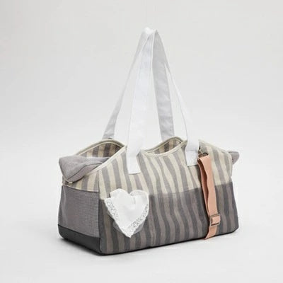 ルイスドッグ louisdog Shirt Day Shoulder Bag/Stripe【小型犬 犬用 キャリーバッグ トートバッグ 鞄 かばん セレブ】