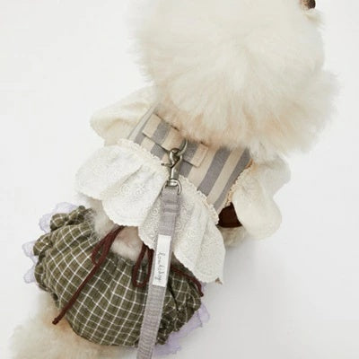 ルイスドッグ　ハーネス　リード付き　Sサイズ ルイスドッグ louisdog Shirt Day Harness Set/Stripe【小型犬 犬用