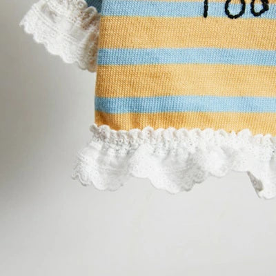 ルイスドッグ louisdog Relax Stripe TEE【小型犬 犬服 ドッグウエア ウエア トップス Tシャツ 半袖 セレブ】