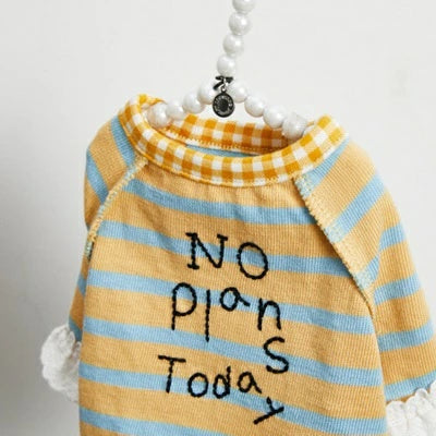 ルイスドッグ louisdog Relax Stripe TEE【小型犬 犬服 ドッグウエア ウエア トップス Tシャツ 半袖 セレブ】
