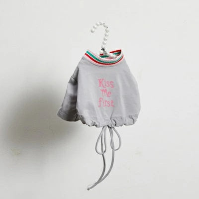 ルイスドッグ louisdog Kiss Me String TEE【小型犬 犬服 ドッグウエア ウエア トップス Tシャツ 半袖 セレブ】