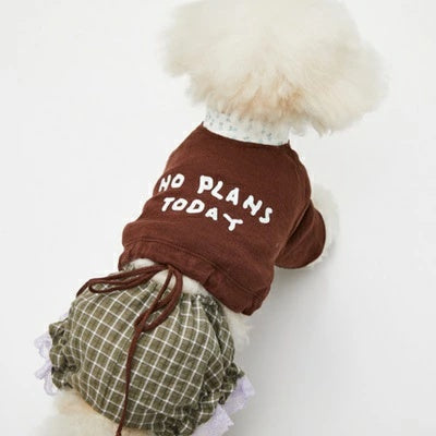 ルイスドッグ louisdog Relax String TEE【小型犬 犬服 ドッグウエア ウエア トップス Tシャツ 半袖 セレブ】