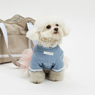 ルイスドッグ louisdog Pajamas String TEE【小型犬 犬服 ドッグウエア ウエア トップス Tシャツ 半袖 セレブ】