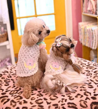 J&Kアニマルズ J&K animals ☆予約受付中☆ ゆめかわバニーTシャツ【犬服 ドッグウエア ウエア トップス Tシャツ 半袖】