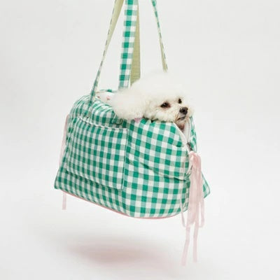 ルイスドッグ louisdog Garden Picnic Around Bag【犬用 キャリーバッグ トートバッグ かばん セレブ】