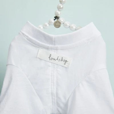 ルイスドッグ louisdog Pure String TEE【小型犬用 犬服 ドッグウエア ウエア トップス Tシャツ セレブ】