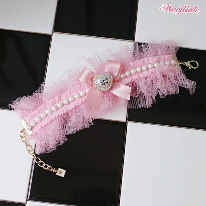 ウーフリンク WOOFLINK BLOOM TO BREEZE NECKLACE【犬服 犬用 アクセサリー ネックレス セレブ】