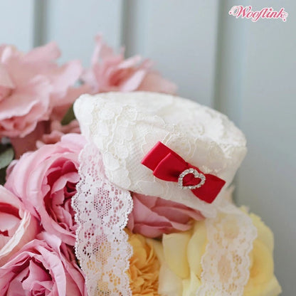 ウーフリンク WOOFLINK LOVELY BABE BERET【犬服 犬用 帽子 ベレー帽 セレブ】