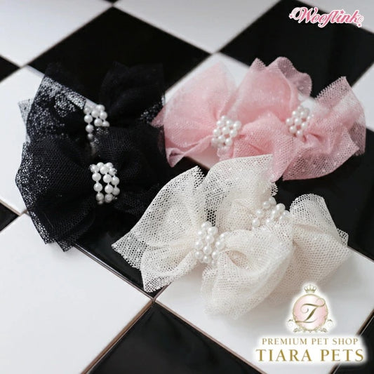 ウーフリンク WOOFLINK BLOOM TO BREEZE HAIRBOW【犬服 犬用 ヘアアクセサリー バレッタ セレブ】