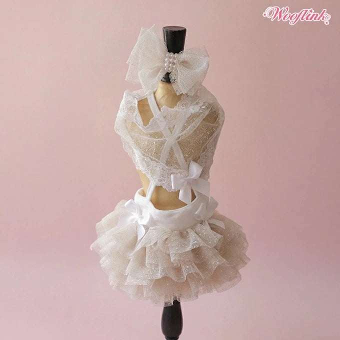 ウーフリンク WOOFLINK BLOOM TO BREEZE SKIRT【犬服 犬用 ドッグウエア ウエア ワンピース スカート ドレス セレブ】