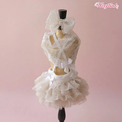 ウーフリンク WOOFLINK BLOOM TO BREEZE SKIRT【犬服 犬用 ドッグウエア ウエア ワンピース スカート ドレス セレブ】