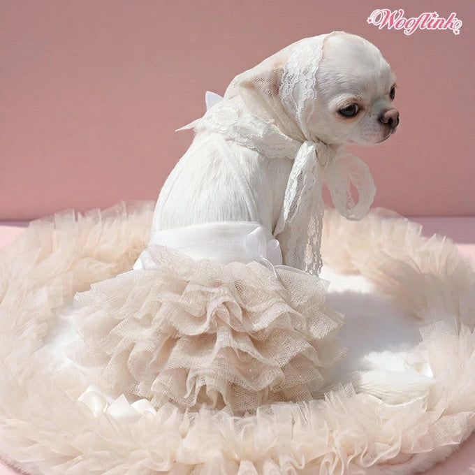 ウーフリンク WOOFLINK BLOOM TO BREEZE SKIRT【犬服 犬用 ドッグウエア ウエア ワンピース スカート ドレス セレブ】