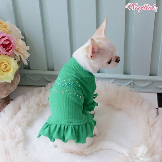 ウーフリンク WOOFLINK STARLIGHT BLOOM【犬服 犬用 ドッグウエア ウエア トップス ブラウス セレブ】