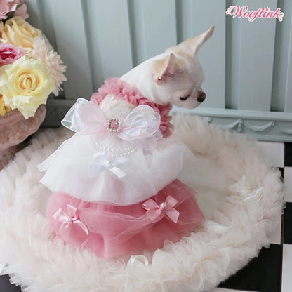ウーフリンク WOOFLINK FAIRYTALE PRINCESS【犬服 犬用 ドッグウエア ウエア ワンピース スカート ドレス セレブ】