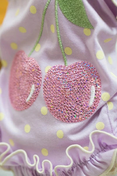 ブルブブ BUL BU-BU COOL Dots Cherry Camisole【小型犬 犬服 ドッグ