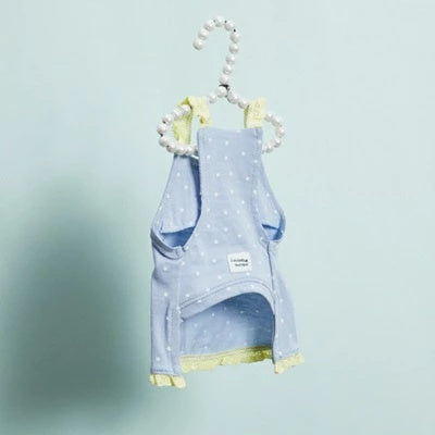 ルイスドッグ louisdog Lemon Sky TEE & Scarf【小型犬用 犬服 ドッグウエア ウエア トップス Tシャツ ケープ セレブ】