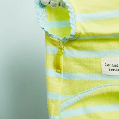 ルイスドッグ louisdog Lemonade Tie TEE【小型犬用 犬服 ドッグウエア ウエア トップス Tシャツ 半袖 セレブ】