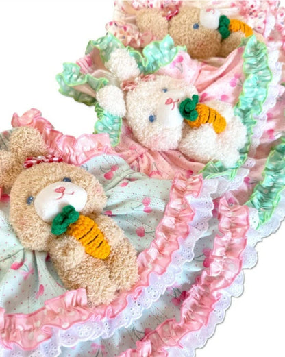 J&Kアニマルズ J&K animals ☆予約受付中☆ チェリーうさぎ ワンピース【犬服 ドッグウエア ウエア ワンピース ドレス スカート】