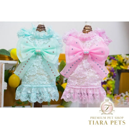 ブルブブ BUL BU-BU BIGリボンキャミ【小型犬 犬服 ドッグウエア ウエア トップス キャミソール ノースリーブ セレブ】