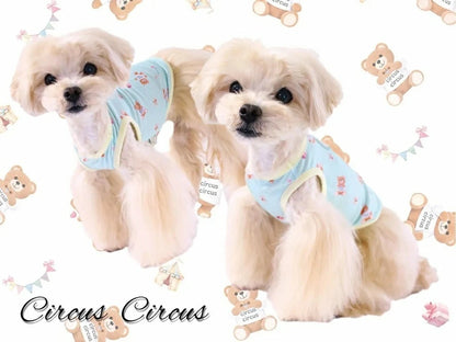 サーカスサーカス circus circus Baby Bear Mesh Wear(CCW-0297)【小型犬 ドッグウエア ウエア ワンピース スカート ドレス トップス ノースリーブ タンクトップ】
