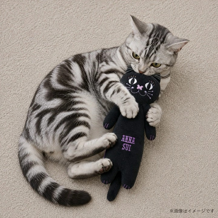 アナ スイ ANNA SUI キャットニップ入りけりぬいドール【猫用 ネコグッズ おもちゃ 枕 ピロー ぬいぐるみ】