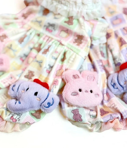 J&Kアニマルズ J&K animals ☆予約受付中☆ パステルくまちゃん OP【犬服 ドッグウエア ウエア ワンピース スカート ドレス】