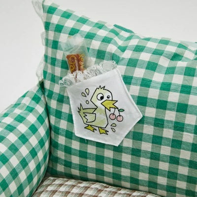 ルイスドッグ louisdog Garden Picnic Driving Kit Cushion Cover【小型犬 ハウス ベッド  クッション カバー セレブ】
