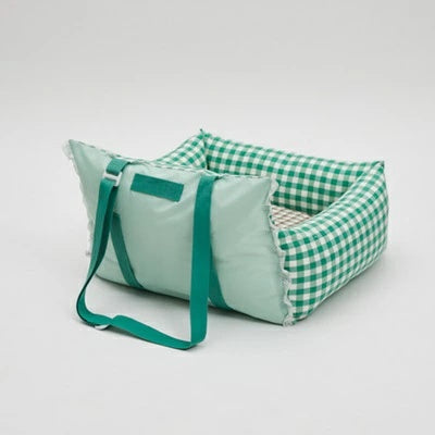 ルイスドッグ louisdog Garden Picnic Driving Kit Cushion Cover【小型犬 ハウス ベッド  クッション カバー セレブ】