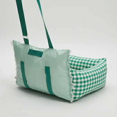 ルイスドッグ louisdog Garden Picnic Driving Kit Cushion Cover【小型犬 ハウス ベッド  クッション カバー セレブ】