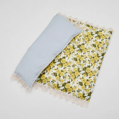 ルイスドッグ louisdog Liberty Goose Blanket/Carline Rose Yellow【小型犬 ブランケット セレブ】