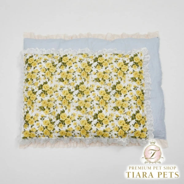 ルイスドッグ louisdog Liberty Goose Blanket/Carline Rose Yellow Cover【小型犬 ブランケット カバー セレブ】