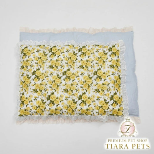 ルイスドッグ louisdog Liberty Goose Blanket/Carline Rose Yellow Cover【小型犬 ブランケット カバー セレブ】