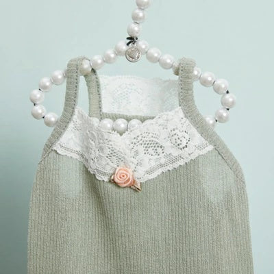 ルイスドッグ louisdog Olive Lace TANK【小型犬 ドッグウエア トップス タンクトップ ノースリーブ セレブ】