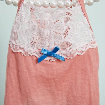 ルイスドッグ louisdog Rosy Lace TANK【小型犬 ドッグウエア トップス タンクトップ ノースリーブ セレブ】