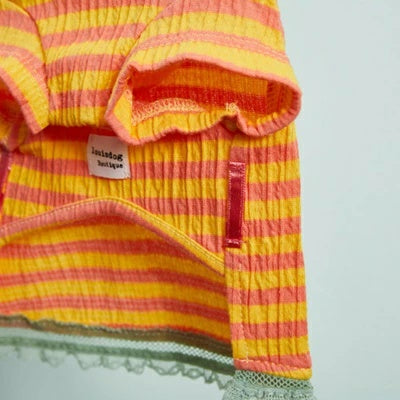 ルイスドッグ louisdog Sorbet Stripe TEE【小型犬 犬服 ドッグウエア トップス Tシャツ セレブ】