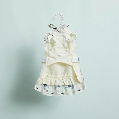 ルイスドッグ louisdog Luise Layered Dress TEE【小型犬 犬服 ドッグウエア トップス Tシャツ ワンピース スカート ドレス セット セレブ】