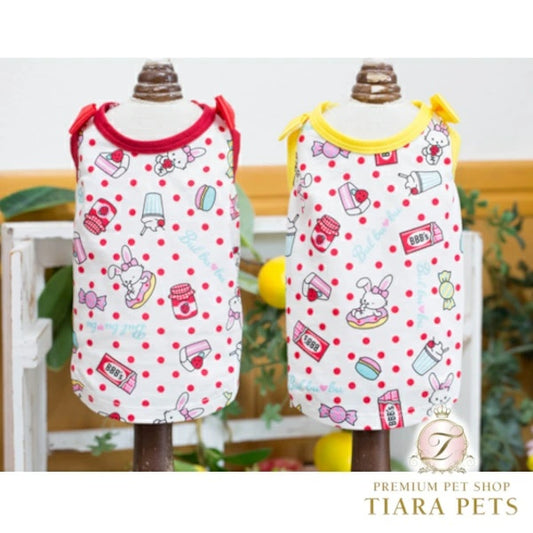 ブルブブ BUL BU-BU COOLキューティーうさ子T/K【小型犬 犬服 ドッグウエア ウエア トップス タンクトップ ノースリーブ セレブ】